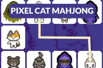 Pixel Cat Mahjong