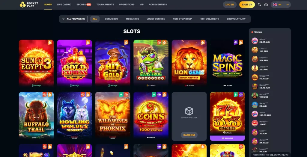 Review of Rocket Play Casino